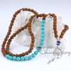 108 mala bead necklace buddhist prayer beads meditation beads buddhist rosary spiritual yoga jewelry yogi healing jewelry design C