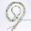 108 tibetan prayer beads mala bead necklace buddhist prayer beads bracelet long tassel necklace healing beads wholesale design E
