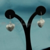 925 sterling silver plated heart dangle earrings jewelry silver
