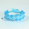 adjustable drawstring wrap bracelets crystal beads beaded adjustable macrame bracelet design A