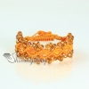 adjustable drawstring wrap bracelets crystal beads beaded adjustable macrame bracelet design E