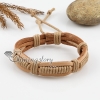 adjustable leather bracelets for men and women unisex design A