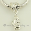 angel silver plated european charms fit for bracelets silver