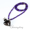 aromatherapy inhaler venetian glass essential oil diffuser pendant necklaces design E