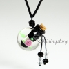aromatherapy necklace diffuser pendant diffuser handmade glass essential jewelry design C