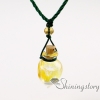 aromatherapy necklace diffuser pendant diffuser handmade glass essential jewelry design A