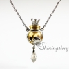 aromatherapy necklace wholesale murano glass necklace oil diffuser pendants design A