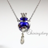aromatherapy necklace wholesale murano glass necklace oil diffuser pendants design B