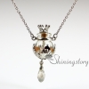 aromatherapy necklace wholesale murano glass necklace oil diffuser pendants design D
