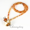 aromatherapy necklace wholesale murano glass vintage perfume bottle necklace diffusers design G