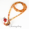 aromatherapy necklace wholesale murano glass vintage perfume bottle necklace diffusers design H