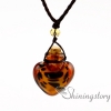 aromatherapy necklace wholesale perfume vial necklace small perfume bottle pendant necklace diffusers design D