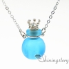 ball aromatherapy necklace diffuser pendant diffuser diffuser necklace wholesale essential oil pendant diffuser glass vial pendant necklace design B