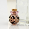 ball glitter murano glass handmade murano glassglass vial pendantmemorial urn jewelrycremation ashes jewelry design B