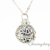 ball openwork essential oil necklace essential oil jewelry wholesale perfume jewelry aromatherapy necklace wholesale metal volcanic stone design A
