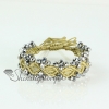 best friend drawstring wrap bracelets crystal beaded crystal beads macrame bracelet design B