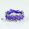 best friend drawstring wrap bracelets crystal beaded crystal beads macrame bracelet design D