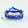 best friend drawstring wrap bracelets crystal beaded crystal beads macrame bracelet design G