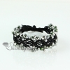 best friend drawstring wrap bracelets crystal beaded crystal beads macrame bracelet design I