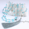 boho long necklace bohemian jewelry gypsy jewellery braided necklace with tassel wholesale boho chic jewelry design J
