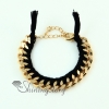 brazil best friend bracelets cotton cord gold snake chain woven bracelet jewelry design E