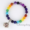 chakra bracelet beaded locket charm bracelet 7 chakra balancing jewelry tree of life jewelry hindu prayer beads design A