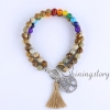 chakra bracelet chakra healing jewelry spiritual jewelry yoga bead bracelets healing crystal jewellery design H