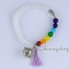 chakra bracelet with tassel locket bracelet 7 chakra healing jewelry tree of life jewelry meditation beads design C