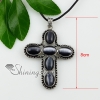 christian cat's eye tigereye jade amethyst semi precious stone necklaces pendants design D