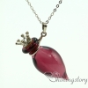 cone aromatherapy jewelry wholesale essential oil bracelet perfume pendant bottle necklaces design D