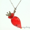 cone aromatherapy jewelry wholesale essential oil bracelet perfume pendant bottle necklaces design H