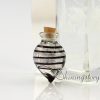 cone foil murano glass handmade murano glassminiature perfume bottlespet memorial jewelryashes pendant design B
