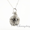 crown openwork aromatherapy necklace essential oil jewelry wholesale essential oils necklace essential oil pendant necklace design C