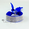 crystal rhinestone adjustable snap wrap slake bracelets design D