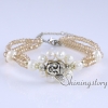 cultured freshwater pearl bracelet buddha bead bracelets boho jewelry spiritual yoga jewelry design B