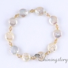 cultured freshwater pearl bracelet with pearl stretch bracelets handmade boho jewelry freshwater pearl jewellery design H
