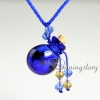 diffuser locket venetian glass essential oil necklaces design A