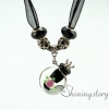 diffuser necklaces wholesale aromatherapy locket aroma pendant jewelry design F