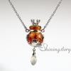 diffuser necklaces wholesale venetian glass small perfume bottle pendant necklace diffusers design C
