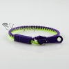 double color acrylic zipper warp braclets design H