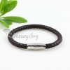elegant genuine leather bracelets jewelry design B