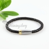 elegant genuine leather bracelets jewelry design C