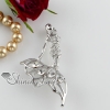 elegant mermaid rhinestone scarf brooch pin jewelry design B