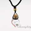 essential oil diffuser necklaces wholesale handcrafted glass aromatherapy diffuser necklaces design E