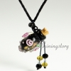essential oil jewelry murano glass aromatherapy locket design D