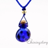essential oil jewelry murano glass aromatherapy locket design F