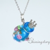 essential oil jewelry murano glass perfume necklace bottles design A