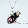 essential oil jewelry murano glass perfume necklace bottles design C