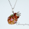 essential oil jewelry murano glass perfume necklace bottles design D