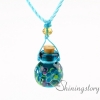 essential oil jewelry perfume necklace bottles oil diffusing necklace design C